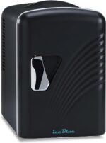 Iceblue Skincare Fridge, 4L/6 Can Retro Mini Fridge for Bed room, 110V ... - Image 2