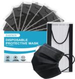 Individually Wrapped 4-Layer Filter Disposable Face Masks Single Use Du... - Image 2