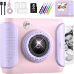 On the spot Print Digicam for Children,2.4 Inch Display Children On the spot Cameras,Chr... - Image 2