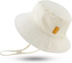 JANGANNSA Cotton Child Solar Hat Toddler Toddler Boys Women Bucket Hats Su... - Image 2