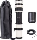 JINTU Telephoto Lens 420-1600mm F/8.3 for Canon EF Handbook Zoom Lens 40... - Image 2