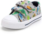 Okay KomForme Toddler Boys & Ladies Footwear Children Canvas Sneakers with Cartoo... - Image 2