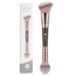 KINGMAS Basis Make-up Brush, Double-ended Angled/Spherical High Contour... - Image 2