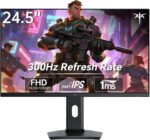 KTC 24.5 Inch 300Hz Gaming Monitor, FHD 1080P 240Hz Quick IPS Monitor, ... - Image 2