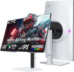 KTC Monitor 27-inch White Gaming Monitor WQHD (2560x1440) Quick IPS, 30... - Image 2