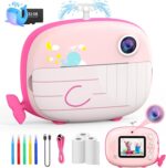 Children Digital camera Immediate Print 12MP Immediate Digital camera for Children Ink Free Printi... - Image 2