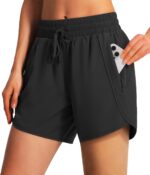 Ksmien Girls's 5" Athletic Working Shorts Fast Dry Light-weight Workou... - Image 2