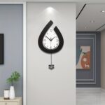 Massive Wall Clock for Residing Room Decor Massive Pendulum Trendy Wall Clock ... - Image 2