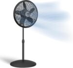 Lasko Pedestal Fan, Oscillating Fan for Bed room with Adjustable Peak... - Image 2