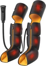 Leg Massager with Warmth and Air Compression, Foot Calf & Thigh Therapeutic massage ... - Image 2