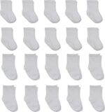Little Me 20-Pack New child Child Toddler & Toddler Unisex Socks, 0-12/12-... - Image 2