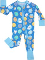 Little Sleepies Pajamas for Child Boys & Women, Viscose from Bamboo Bab... - Image 2