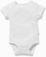 MORI Child Brief Sleeve Bodysuit for Boys and Women - Consolation Unisex In... - Image 2