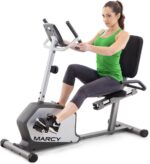 Marcy Recumbent Train Bike with Adjustable Seat and eight Resistance Le... - Image 2