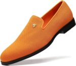 Males's Gown Loafers Trendy Flying Woven Celebration Marriage ceremony Footwear - Image 2