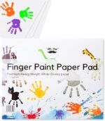 Mr. Pen- Finger Paint Paper for Youngsters, 11 x 14 inches, 22 Sheets, Artwork P... - Image 2
