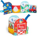 Ms. Rachel Official Sensory Studying Farm, Foldable Mushy Child E book wit... - Image 2
