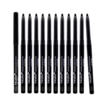 Nabi Retractable Waterproof Eyeliner Pencil – 12‑Pack Smudge‑Proof, Lo... - Image 2