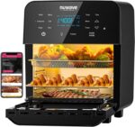 Nuwave Brio 15.5Qt Air Fryer Rotisserie Oven, X-Massive Household Dimension, Pow... - Image 2
