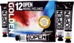 OPEN Gradual-Drying Acrylics by GOLDEN, Mixing Set, Skilled Acrylic ... - Image 2
