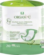 Organyc 100% Licensed Natural Cotton Child Diaper Liner for Delicate ... - Image 2