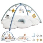 Outsized Child Play Health club with Additional Thick Child Play Mat – Cloud-Formed ... - Image 2