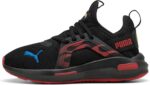 PUMA Softride Enzo Sneaker, Black-Crimson Fireplace, 6 US Unisex Massive Child - Image 2