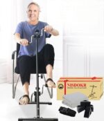 Pedal Exerciser Bike Hand Arm Leg and Knee Peddler Adjustable Health ... - Image 2