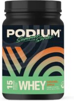 Podium Vitamin, Whey Protein Powder, Caramel Apple - Image 2