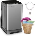 Transportable Washing Machine, 17.7lbs Full-Automated Small Washing Machine... - Image 2
