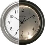 Presentime & Co. 8.5" Fashionable Farmhouse Evening Gentle Wall Clock, Silent ... - Image 2