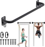 Pull Up Bar Wall Mount 440 LBS Capability Doorway Chin Up Bar Multifunct... - Image 2