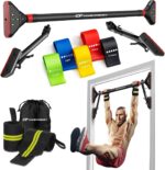 Pull Up Bar for doorway With Resistance Bands, No Screw Set up, ... - Image 2