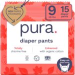 Pura Hypoallergenic Diaper Pants Measurement 9 (48+ lbs) In a single day, as much as 12 ... - Image 2