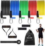 Resistance Bands Set, Himaly Train Bands Energy Coaching Health ... - Image 2