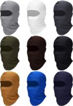 SATINIOR 9 Pcs Ski Masks for Males Full Face Cowl UV Solar Safety Cool... - Image 2