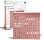 Sharper Picture® LED Mild-Up Phrase Clock [Amazon Exclusive] 7.75" Fashionable... - Image 2