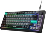 TECKNET Gaming Keyboard, 75% Wired Keyboard, RGB Backlit, 82-Keys with... - Image 2