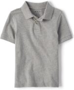 The Youngsters's Place Boys' Uniform Brief Sleeve Pique Polo - Image 2