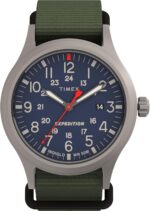 Timex Expedition Scout 40mm Males’s Analog Watch | Luminous Palms | Dura... - Image 2