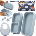 Journey Silicone Transportable Feeding Provides - Toddler Suction Plates, Si... - Image 2