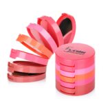 UCANBE 5 Colours Face Blusher Palette Waterproof Matte Lengthy Lasting Lig... - Image 2