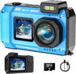 UHD 8K Underwater Digicam, 70MP 33FT WiFi Waterproof Digital Digicam wit... - Image 2