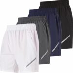 Extremely Efficiency Mens Exercise Fitness center Shorts Males Informal 4 Pack Fast Dry ... - Image 2