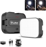 VIJIM VL100C Bi-Shade LED Video Mild on Digicam,Mini Rechargeable 2000... - Image 2