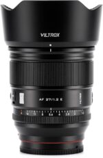 VILTROX 27mm F1.2 Professional E Mount Lens, 27mm f/1.2 Autofocus Massive Apertur... - Image 2