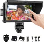 VILTROX DC-550 1200 Nits DSLR Digicam Subject Monitor, 4K 1920x1080 Contact... - Image 2