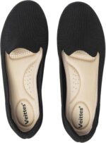 Veittes Girls's Huge Width Flats Sneakers,Dressy Comfy Sneakers,Delicate L... - Image 2