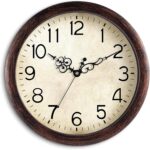 Wall Clock, Classic Wall Clocks Battery Operated Quartz Silent Non-Tic... - Image 2