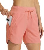 Willit Girls's Athletic Working Shorts 5" Fast Dry Exercise Mountaineering Hig... - Image 2